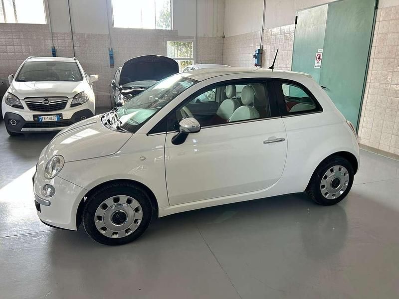 Usata Fiat 500 Lounge 69 CV (50 kW) 2014 Bianco Utilitaria