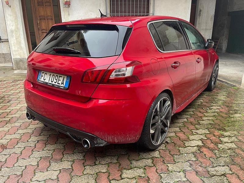Usata Peugeot 308 GTi 272 CV (200 kW) 2016 Rosso Berlina