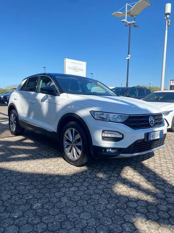 Usata VW T-Roc Style 115 CV (84 kW) 2019 Bianco SUV