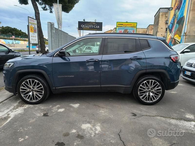 Usata Jeep Compass Night Eagle 131 CV (96 kW) 2022 Blu SUV