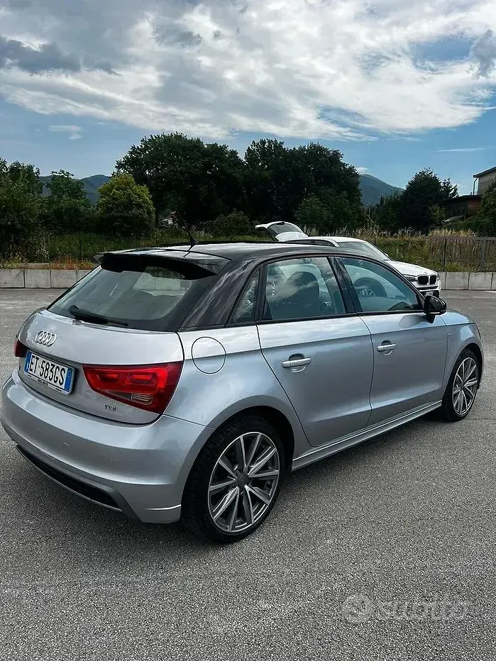 Usata Audi A1 S-Line 105 CV (77 kW) 2014 Grigio Utilitaria