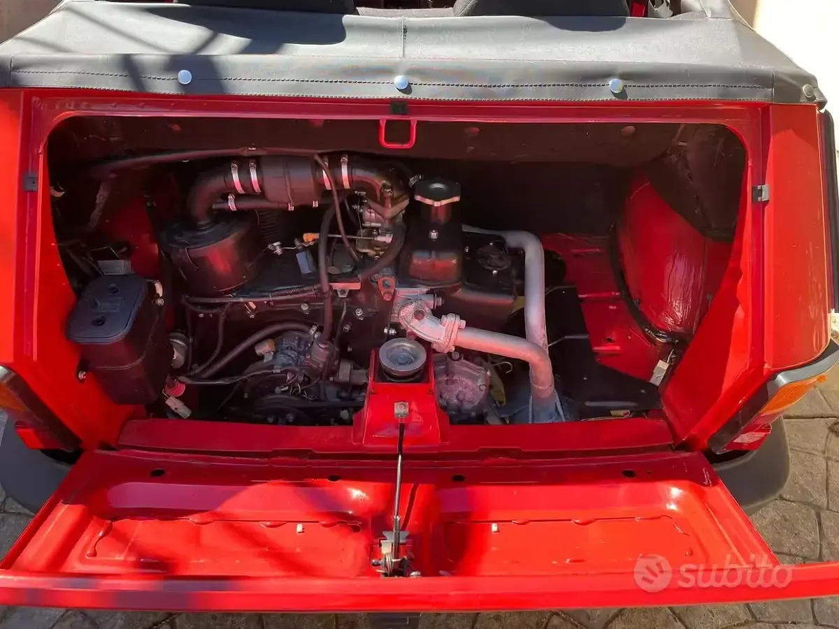 Usata Fiat 126 1995 Rosso Utilitaria
