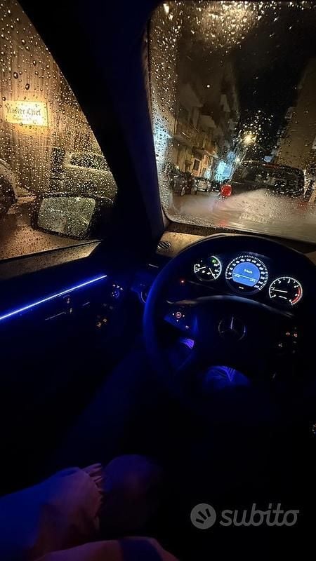 Usata Mercedes C220 Classic 170 CV (125 kW) 2009 Nero Berlina