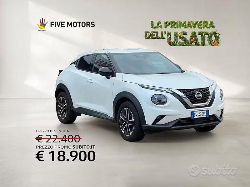 Usata Nissan Juke N-Connecta 114 CV (83 kW) 2024 Bianco SUV
