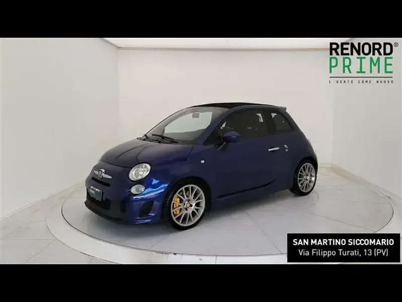 Usata Abarth 595C Competizione 2016 Blu scuro Cabrio