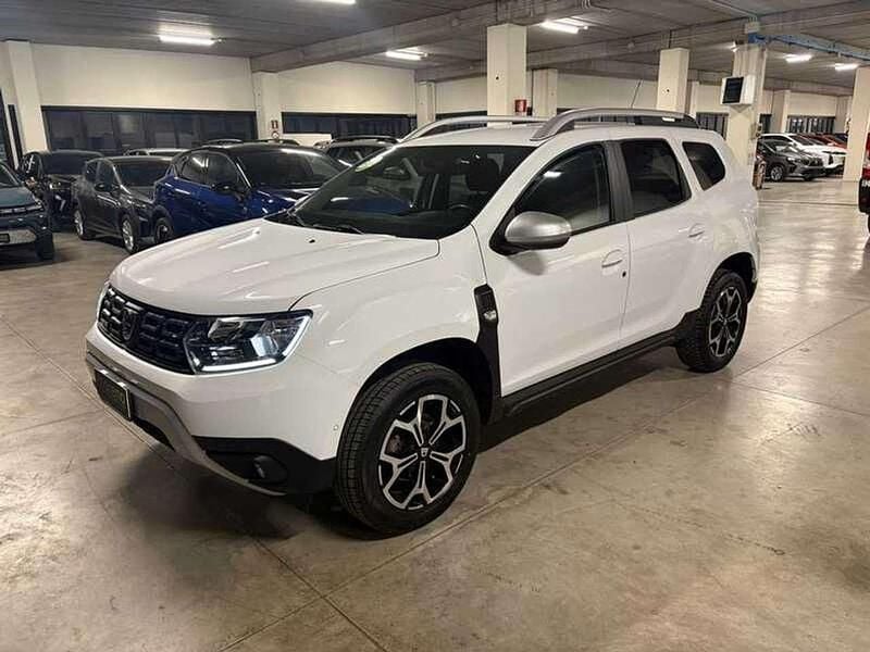 Bianco Usata 2021 Dacia Duster Prestige SUV | 15.490 € (Cara) - Immagine 1/4