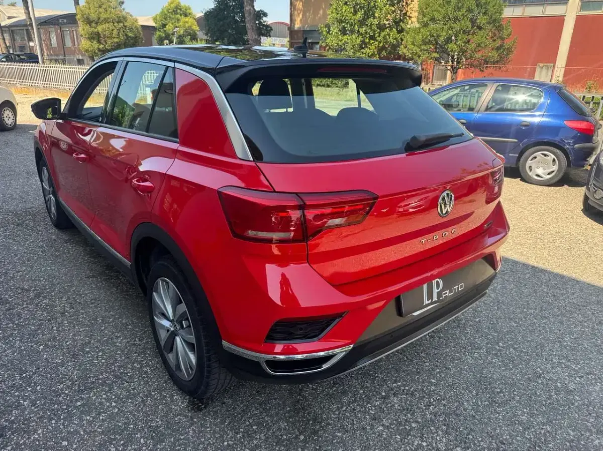Usata VW T-Roc Advance 150 CV (110 kW) 2019 Rosso SUV