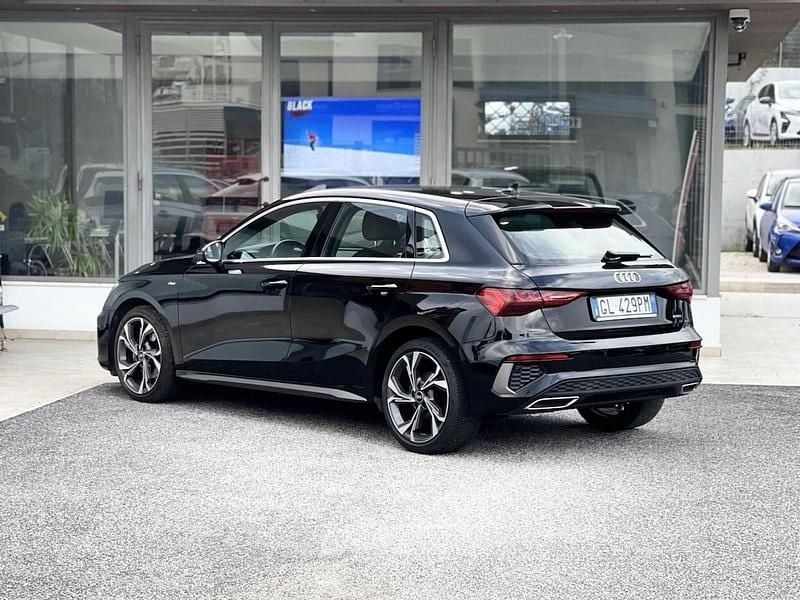 Usata Audi A3 200 CV (147 kW) 2022 Nero Berlina