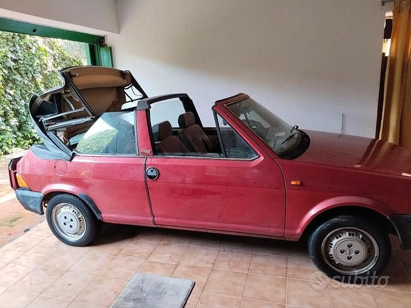 Usata Fiat Ritmo 130 CV (95 kW) 1983 Rosso Cabrio