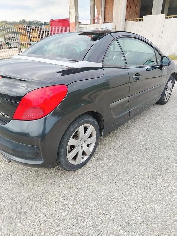Usata Peugeot 207 2008 Nero Cabrio