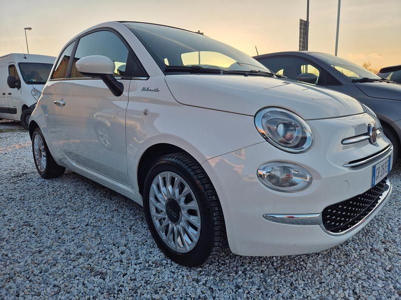 Usata Fiat 500C Dolcevita 69 CV (50 kW) 2021 Bianco Cabrio