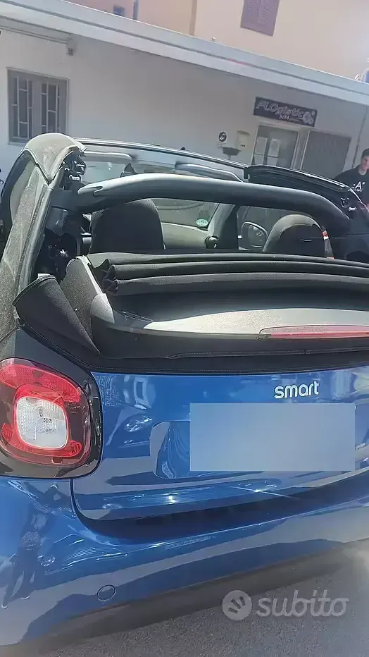 Usata Smart ForTwo Cabrio 84 CV (61 kW) 2019 Blu Cabrio