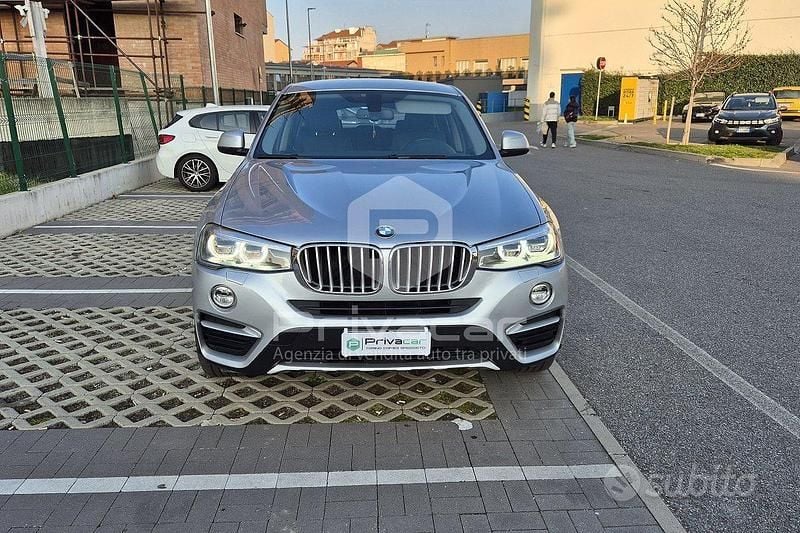 Usata BMW X4 xLine 190 CV (139 kW) 2016 Gray SUV