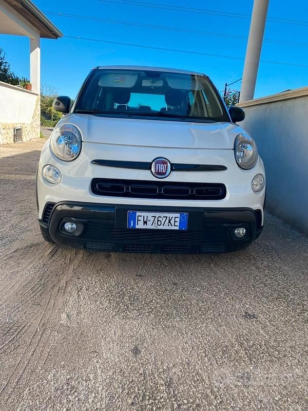 Usata Fiat 500L Cross 95 CV (69 kW) 2019 Bianco Monovolume