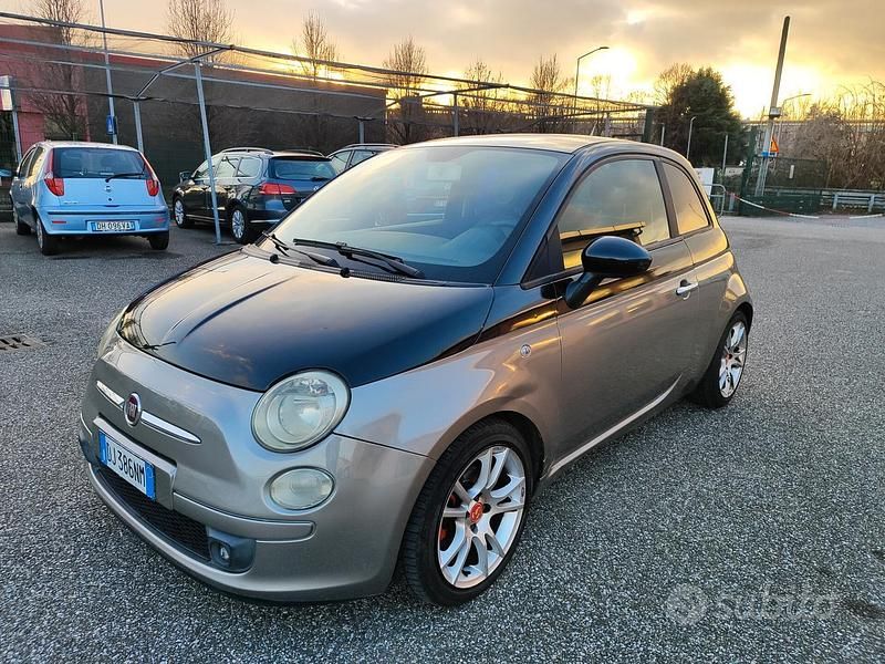 Usata Fiat 500 Sport 101 CV (74 kW) 2007 Nero Berlina