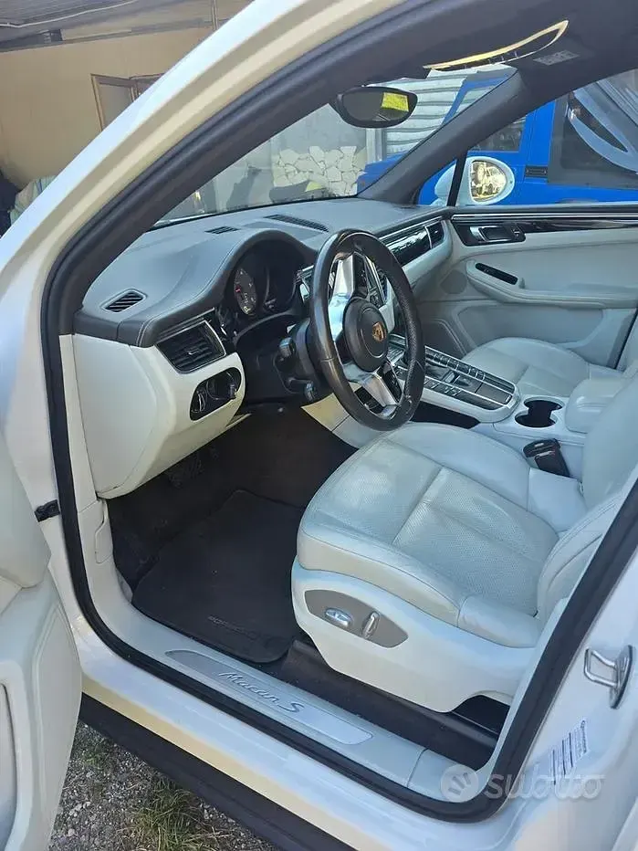 Usata Porsche Macan S 340 CV (250 kW) 2015 Bianco SUV