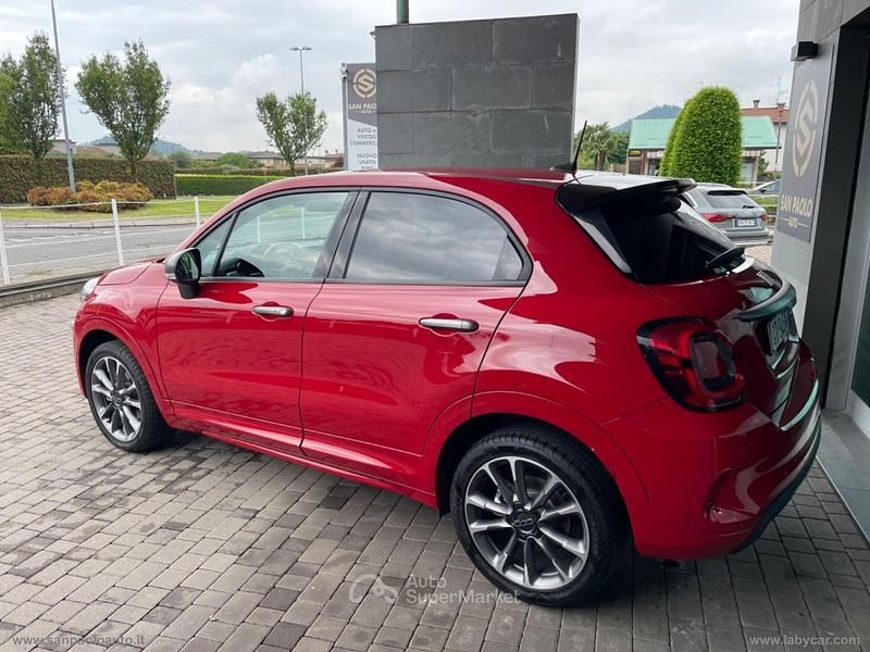 Usata Fiat 500X Sport 131 CV (96 kW) 2024 Rosso SUV
