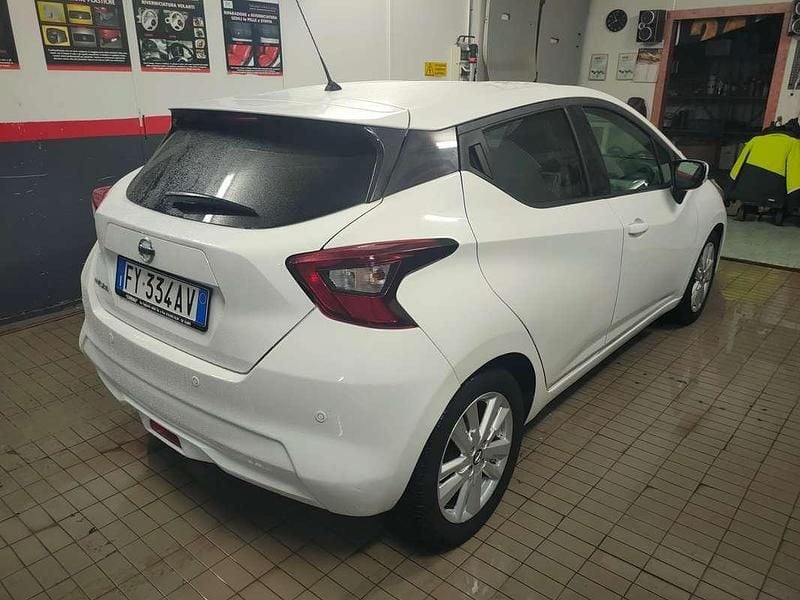 Usata Nissan Micra N-Connecta 101 CV (74 kW) 2019 Bianco Berlina