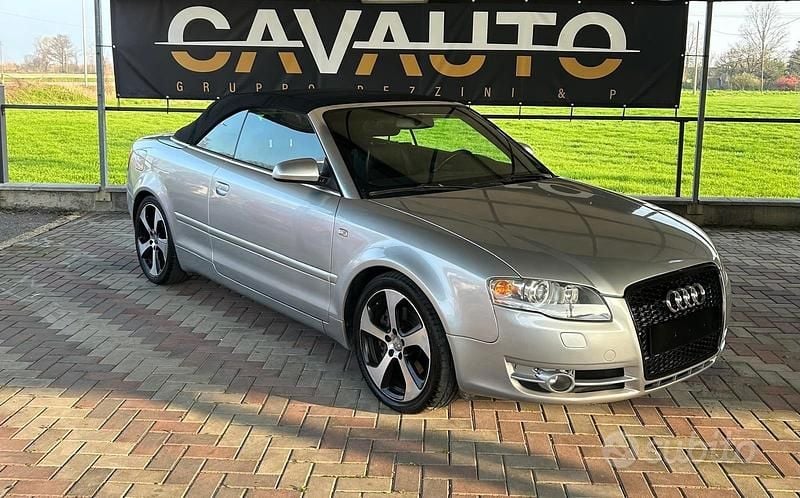 Usata Audi A4 Cabriolet 200 CV (147 kW) 2007 Grigio Cabrio