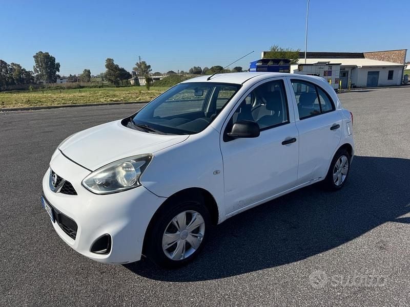 Usata Nissan Micra Visia 2014 Bianco Utilitaria