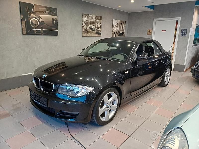 Usata BMW 118 Cabriolet 143 CV (105 kW) 2008 Nero Cabrio
