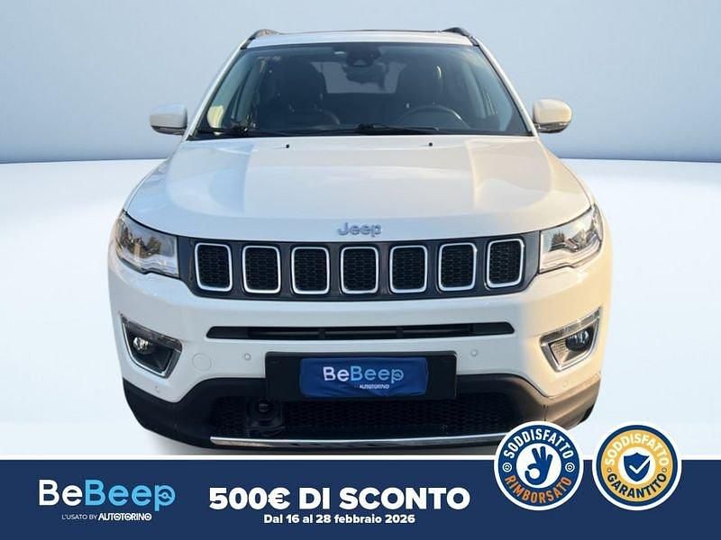 Usata Jeep Compass Limited 140 CV (102 kW) 2018 Bianco pastello SUV