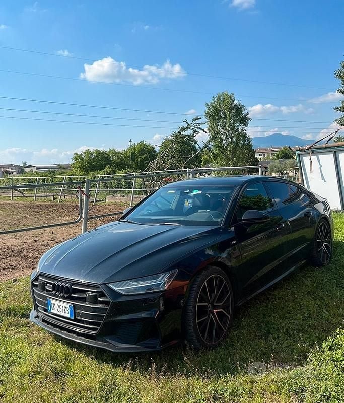 Usata Audi A7 S-Line 286 CV (210 kW) 2019 Nero Berlina