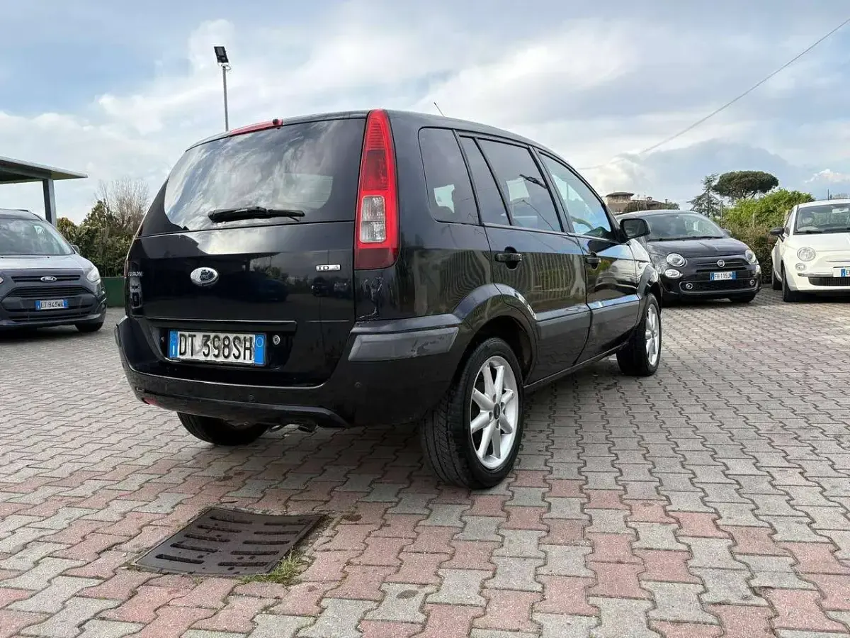 Gebraucht Ford Fusion Titanium 68 PS (50 kW) 2008 Schwarz Kleinwagen