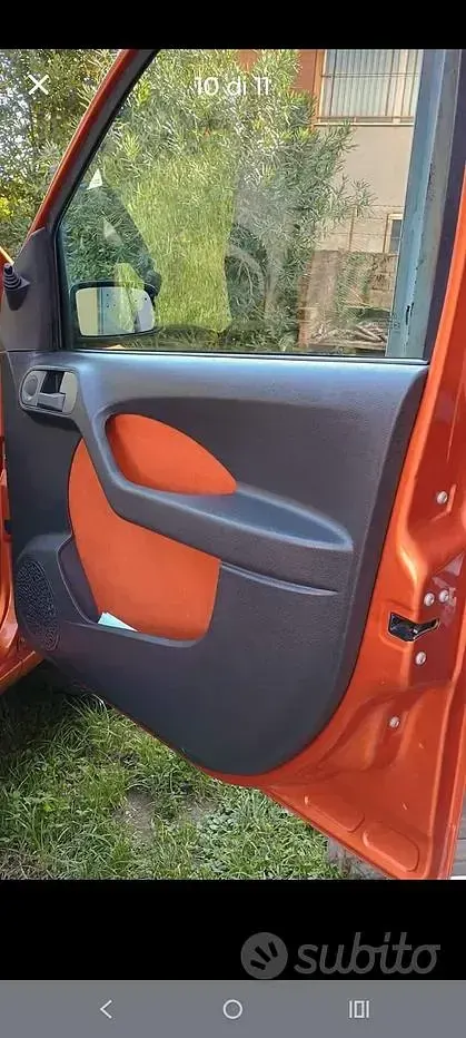 Usata Fiat Panda 60 CV (44 kW) 2008 Arancione Utilitaria