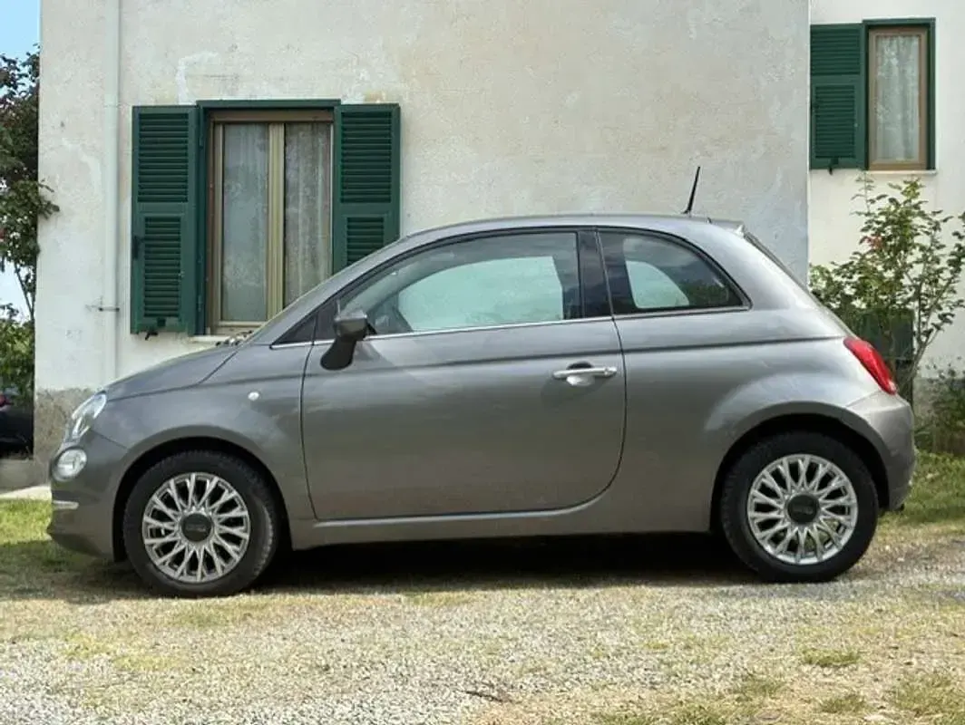 Usata Fiat 500 Lounge 69 CV (50 kW) 2017 Grigio Utilitaria