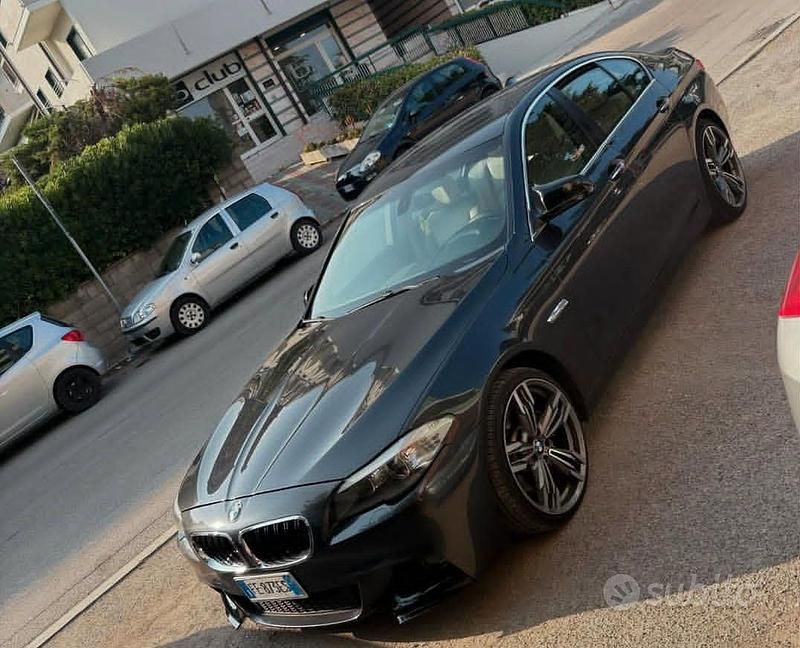 Usata BMW 525 M Sport 204 CV (150 kW) 2010 Nero Berlina