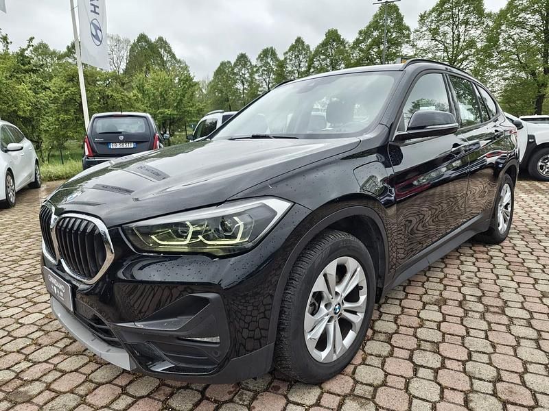Usata BMW X1 Advantage 125 CV (91 kW) 2021 Nero SUV
