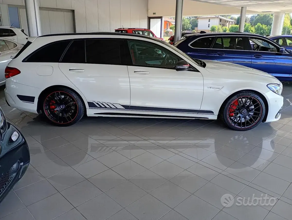Usata Mercedes C63S AMG AMG 510 CV (375 kW) 2015 Bianco Station wagon