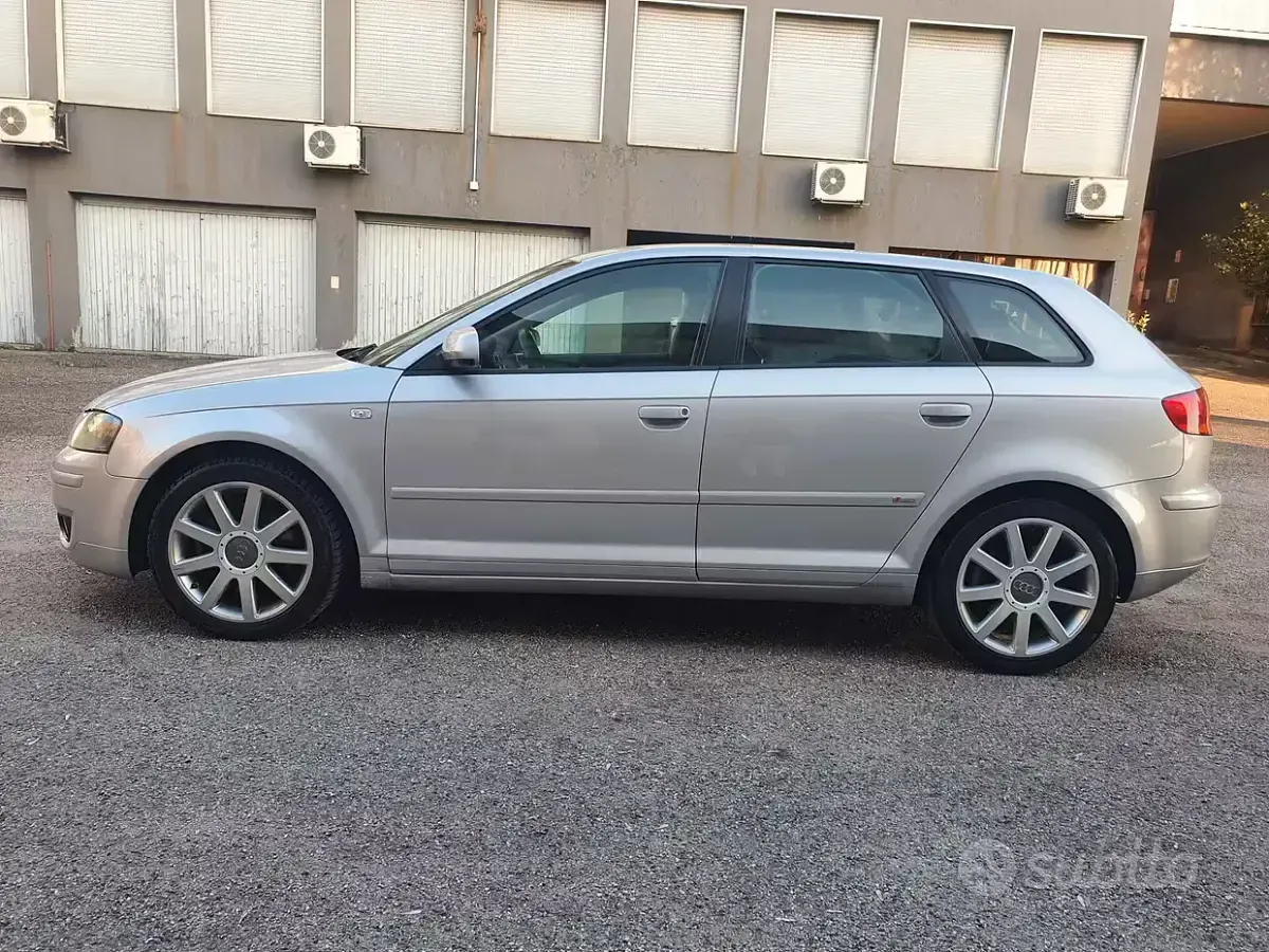 Usata Audi A3 Ambition 200 CV (147 kW) 2006 Grigio Utilitaria