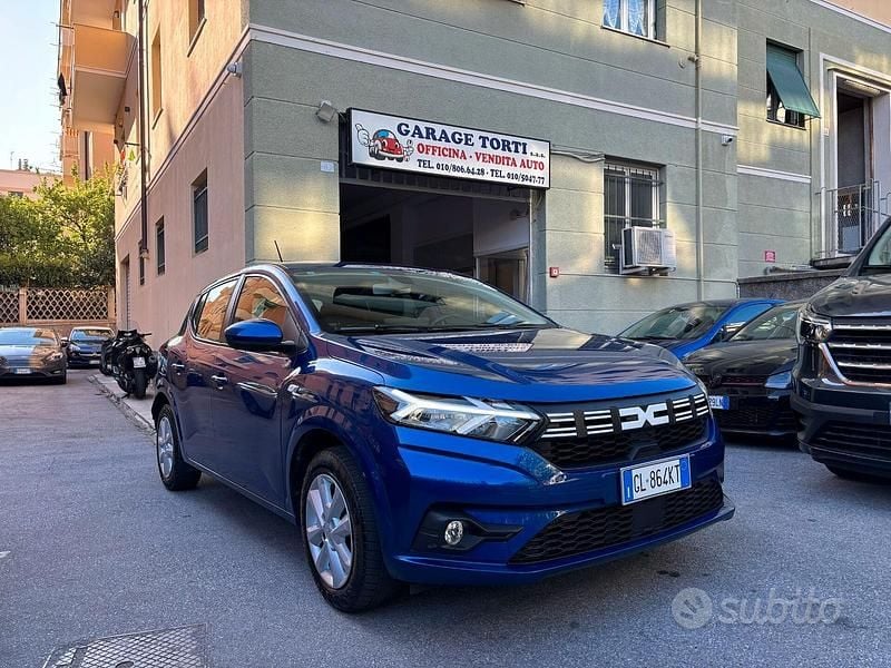 Usata Dacia Sandero Expression 91 CV (66 kW) 2023 Blu Berlina