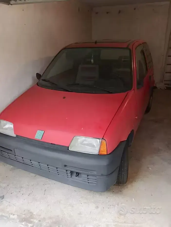 Usata Fiat 500 41 CV (30 kW) 1992 Rosso Utilitaria