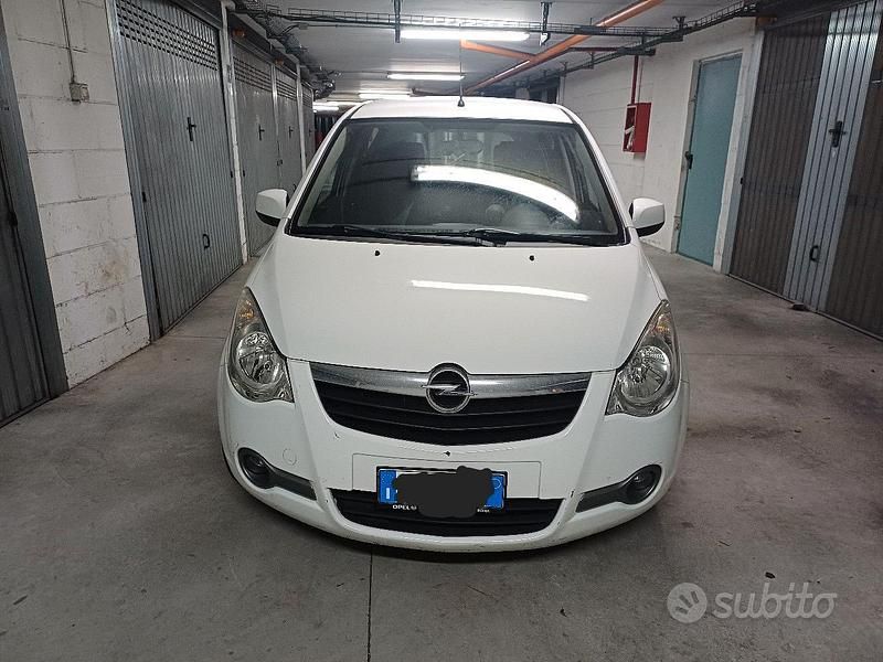 Usata Opel Agila 2013 Bianco Utilitaria