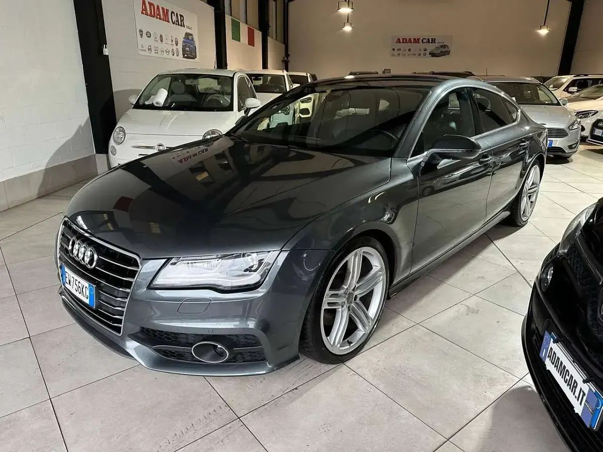 Usata Audi A7 Sportback Business 245 CV (180 kW) 2014 Grigio Utilitaria