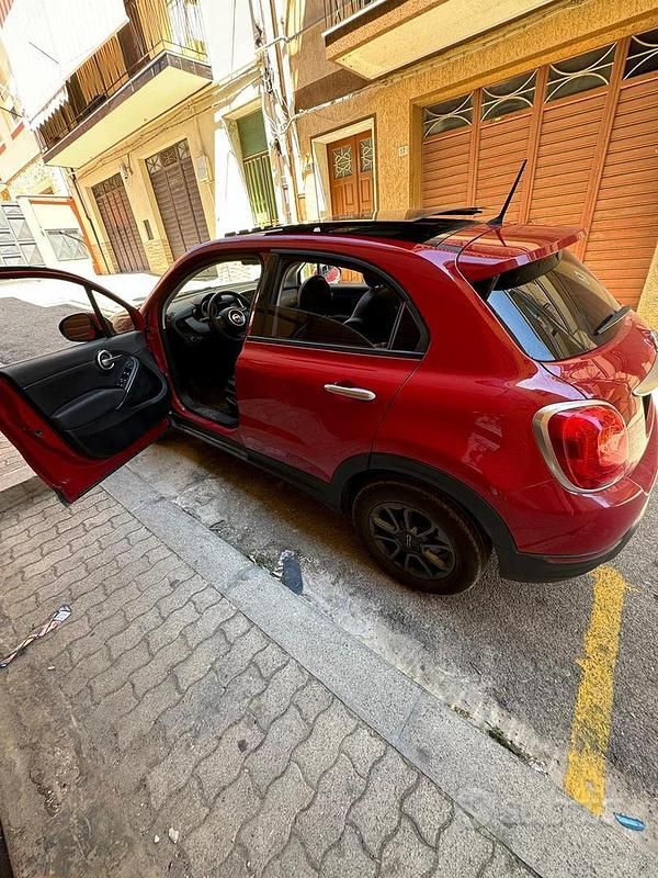 Usata Fiat 500X 110 CV (80 kW) 2015 Rosso SUV