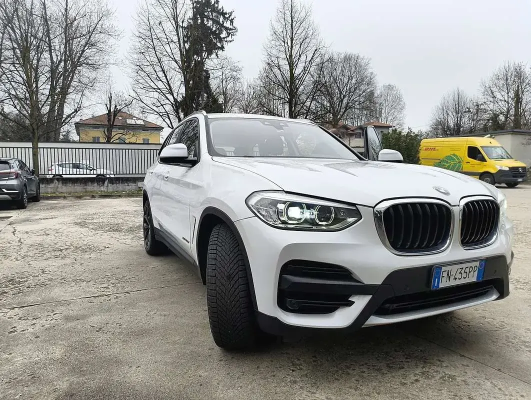 Usata BMW X3 Advantage 190 CV (139 kW) 2018 Bianco SUV