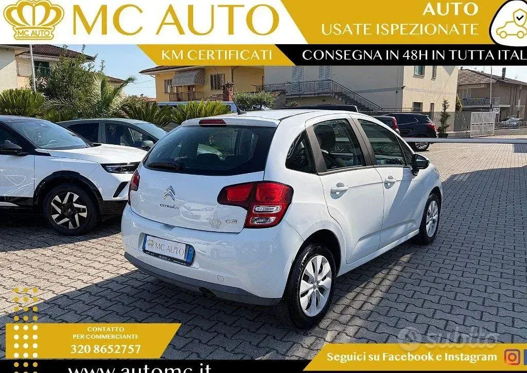 Usata Citroën C3 Seduction 60 CV (44 kW) 2011 Bianco Berlina