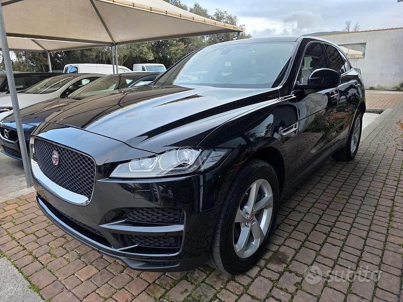 Usata Jaguar F-Pace Portfolio 241 CV (177 kW) 2020 Nero SUV