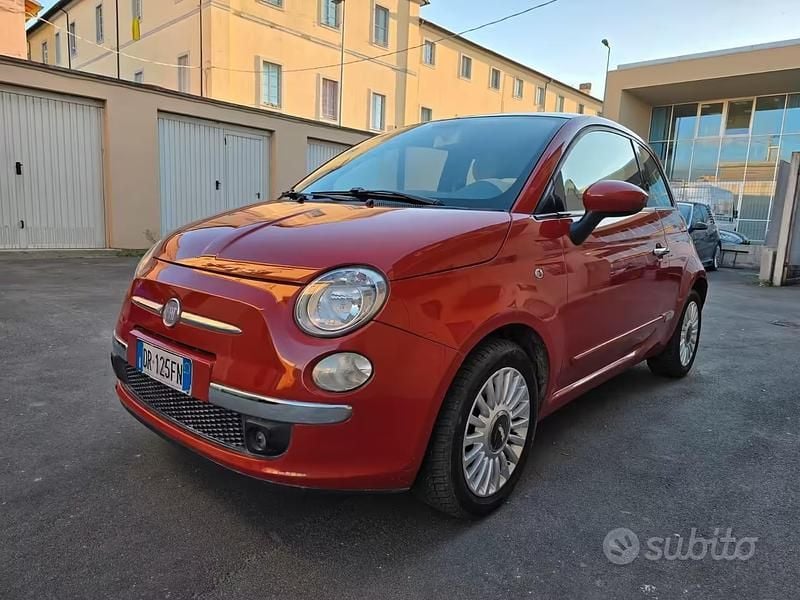 Usata Fiat 500 69 CV (50 kW) 2008 Rosso Berlina