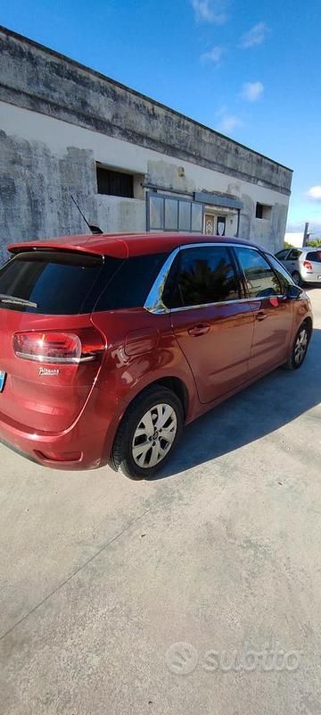 Usata Citroën C4 Picasso 120 CV (88 kW) 2018 Rosso Monovolume