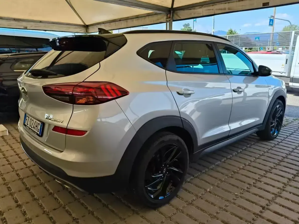 Usata Hyundai Tucson N Line 136 CV (100 kW) 2019 Grigio SUV
