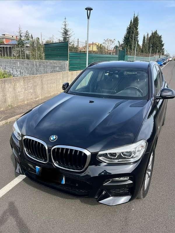 Usata BMW X3 M Sport 190 CV (139 kW) 2021 Blu/azzurro SUV