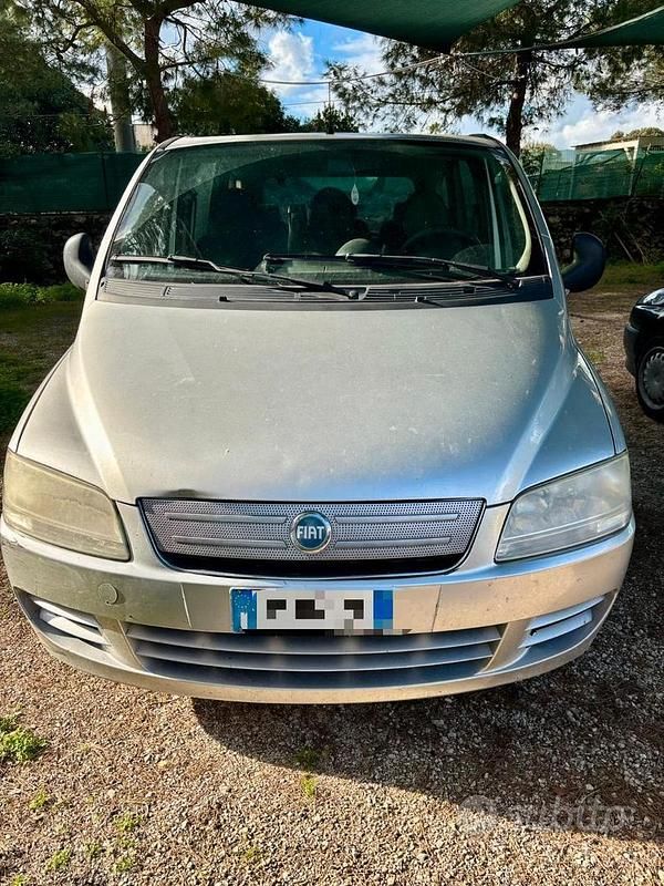 Usata Fiat Multipla Emotion 120 CV (88 kW) 2008 Grigio Monovolume