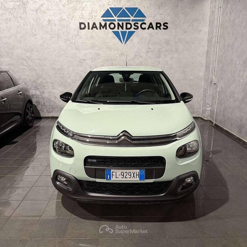 Usata Citroën C3 PureTech 82 CV (60 kW) 2017 Verde Berlina
