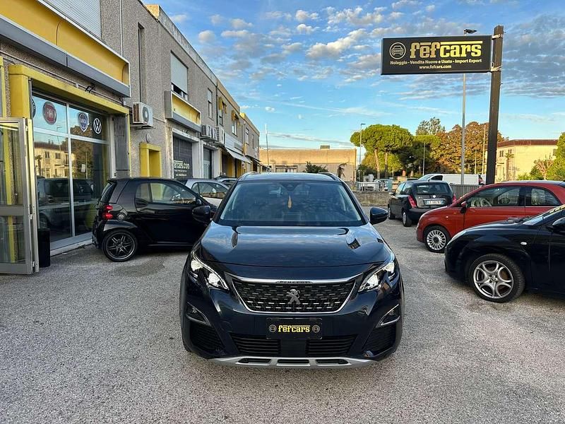 Usata Peugeot 5008 GT-line 120 CV (88 kW) 2018 Blu Monovolume