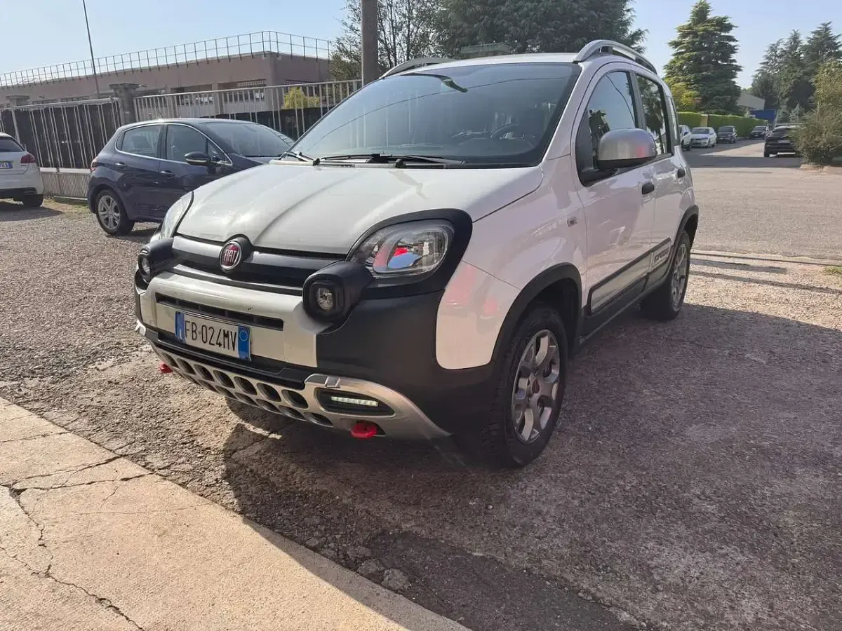 Usata Fiat Panda Cross Cross 95 CV (69 kW) 2015 Bianco Utilitaria
